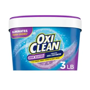 OxiClean Odor Blasters Versatile Home and Laundry Stain Remover Powder, 3 lb