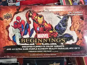 Upper Deck Marvel Beginnings volume II Series 1 HOBBY Box
