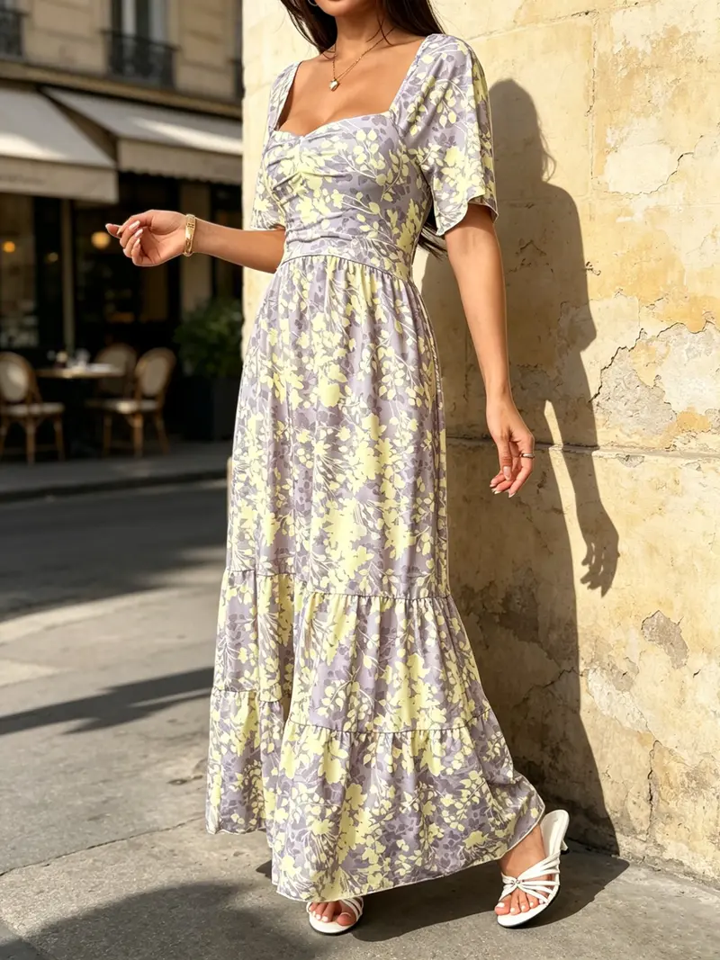 sachin and babi light blue dress Embroidered Gauze Dress | Dress