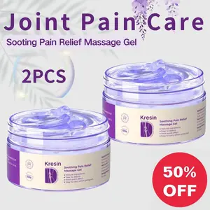 kresin 2 joint pain relief purple gel–Soothes knees, lumbar, neck, hands, feet; Rapid Massage Gel contains boswellia,glucosamine,collagen Healthcare
