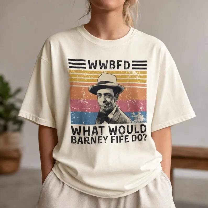 WWBFD What Would Barney FIFE DO Vintage T Shirt