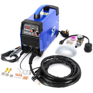 50A Plasma  with LED Display, Dual  110V/220V, Clean Metal  up to 1/2? Steel, Easy Setup PT31 , Lightweight for DIY &  Workshops