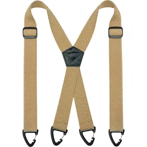 Mens  Suspender Under Clothes with 4 Snap Loop(3.8cm wide)