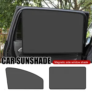 Universal Car Sun Shade Cover UV Protection Front Rear Window Sunshade Curtain