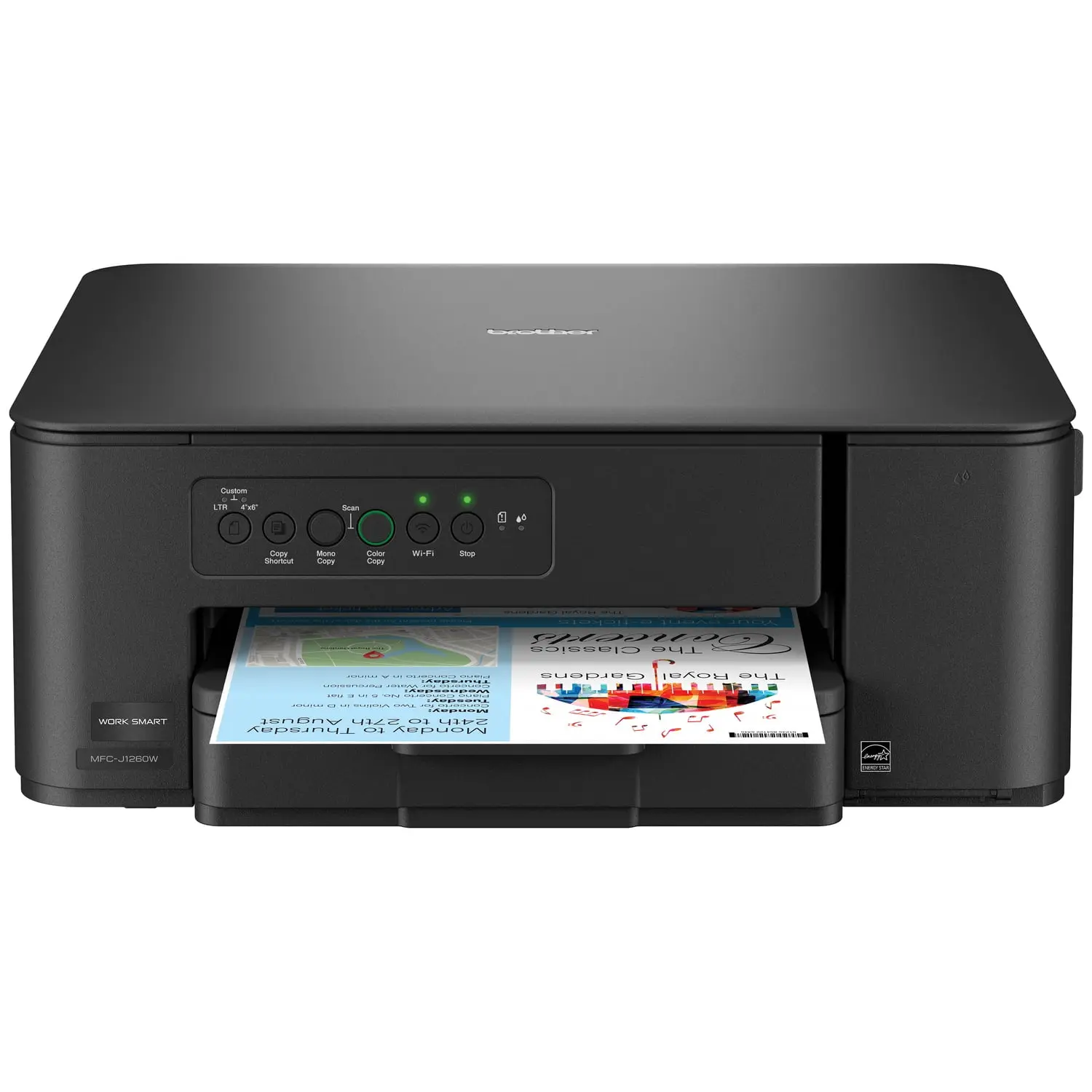 Brother Work Smart MFC-J1260W Wireless Color Inkjet All-in-One Printer
