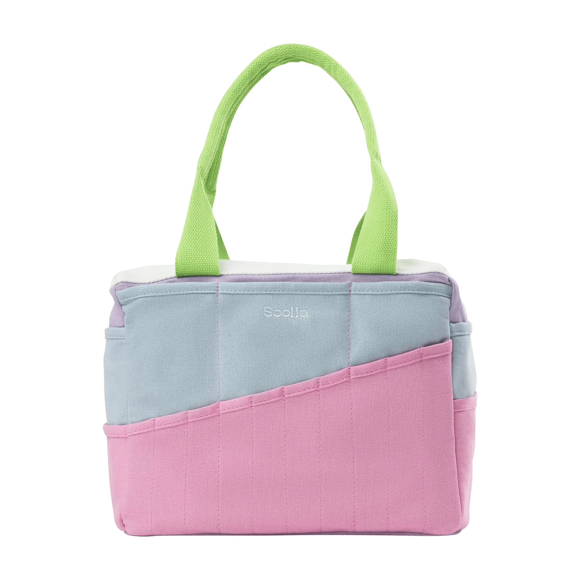 Soolla® Studio Bag, 80's Windbreaker, Pottery Tool Bag, Craft Organizer, Knitting Bag, Crochet Yarn Tote