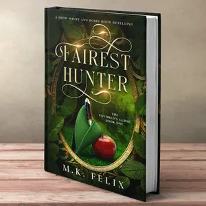 *Flawed Copies* Fairest Hunter: A Snow White and Robin Hood Retelling by M.K. Felix - Special Edition Hardcover book