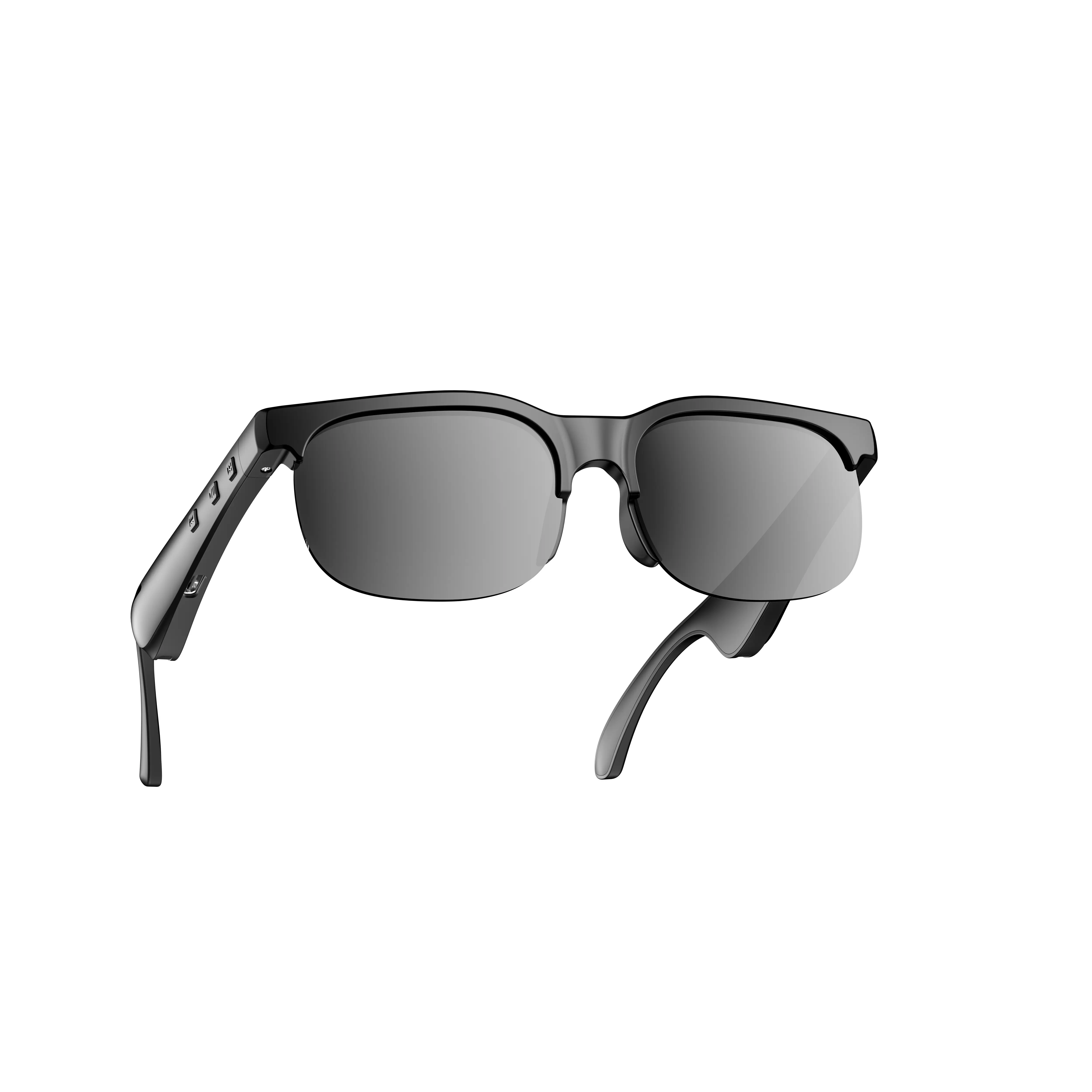 Wireless 5.3 Smart Glasses Headphones: Outdoor Sports Music, Calls, And Sunglasses, Versatile Outdoor Smart Sunglasses with 120° Smart Directional Audio Capture, Stable Bluetooth 5.4 Connection & Quick 15-Minute Fast Charging Function