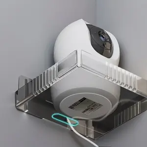 Compatible Ring/nest/arlo/blink Adhesive Security Camera Mount, No Drilling Installation, Space Saving Indoor/outdoor Stand