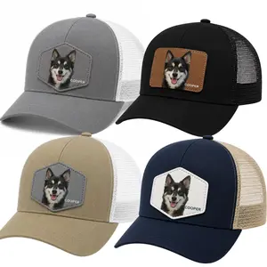 Custom Pet Photo Trucker Hat,Personalized Dog Mom & Cat Dad Gift