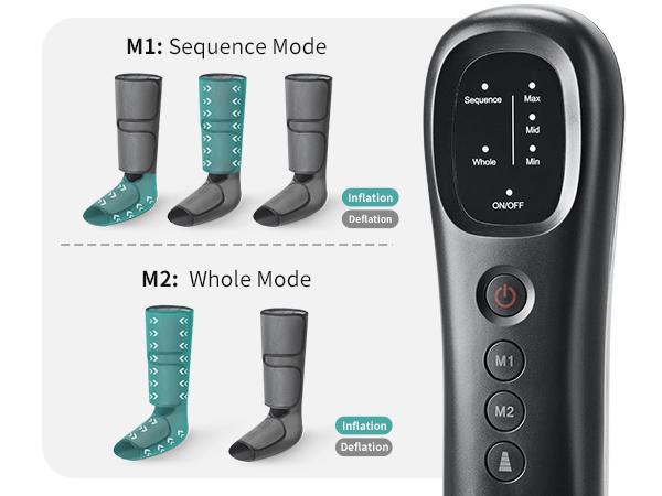 Nekteck Air Compression Leg Massager with 3 Massage Levels & Auto Shut Off Feature for Foot and Calf Comfort and Relaxation Nekteck Air Compression Leg Massager with 3 Massage Levels & Auto Shut Off Feature for Foot and Calf Comfort and Relaxation