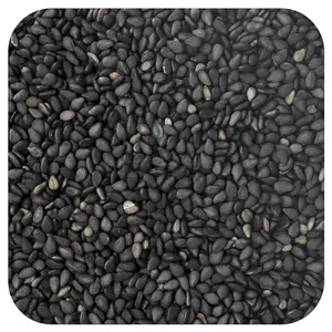 Frontier Co-op Organic Whole Black Sesame Seed, 16 oz (453 g)