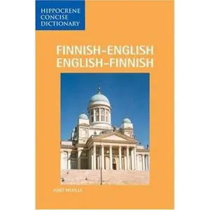 USED-Finnish-English/English-Finnish Dictionary (Hippocrene Concise) by Aino Wuolle (Paperback)