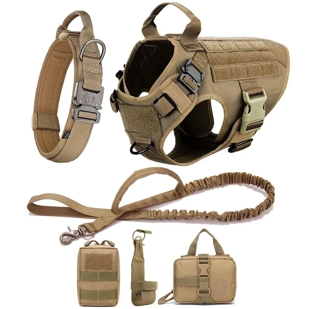 TitanGrip Dog Harness & Leash Set for Pet Walking