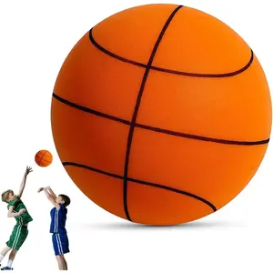 2025 New Dribble Dream Silent Basketball - Foam Indoor Training Ball - Quiet Dribbling for Youth & Indoor Activities Home Gym Home Workout Equipment Sports Ball