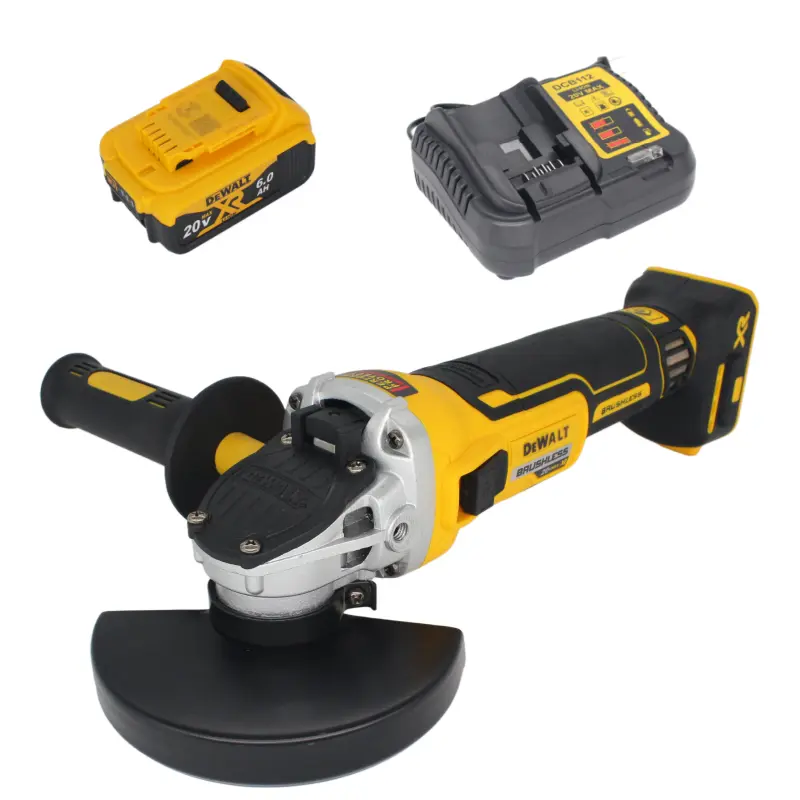 Dewalt DCG405NT 18V Brushless Grinder: Ergonomic Design for Lithium Batteries, Ideal for MRO