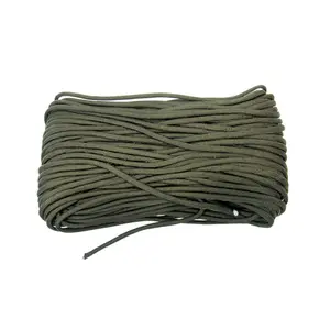 550 Survival Paracord Braided Nylon Parachute Canopy Suspension Cord - Made in the USA - Olive Drab Military Green