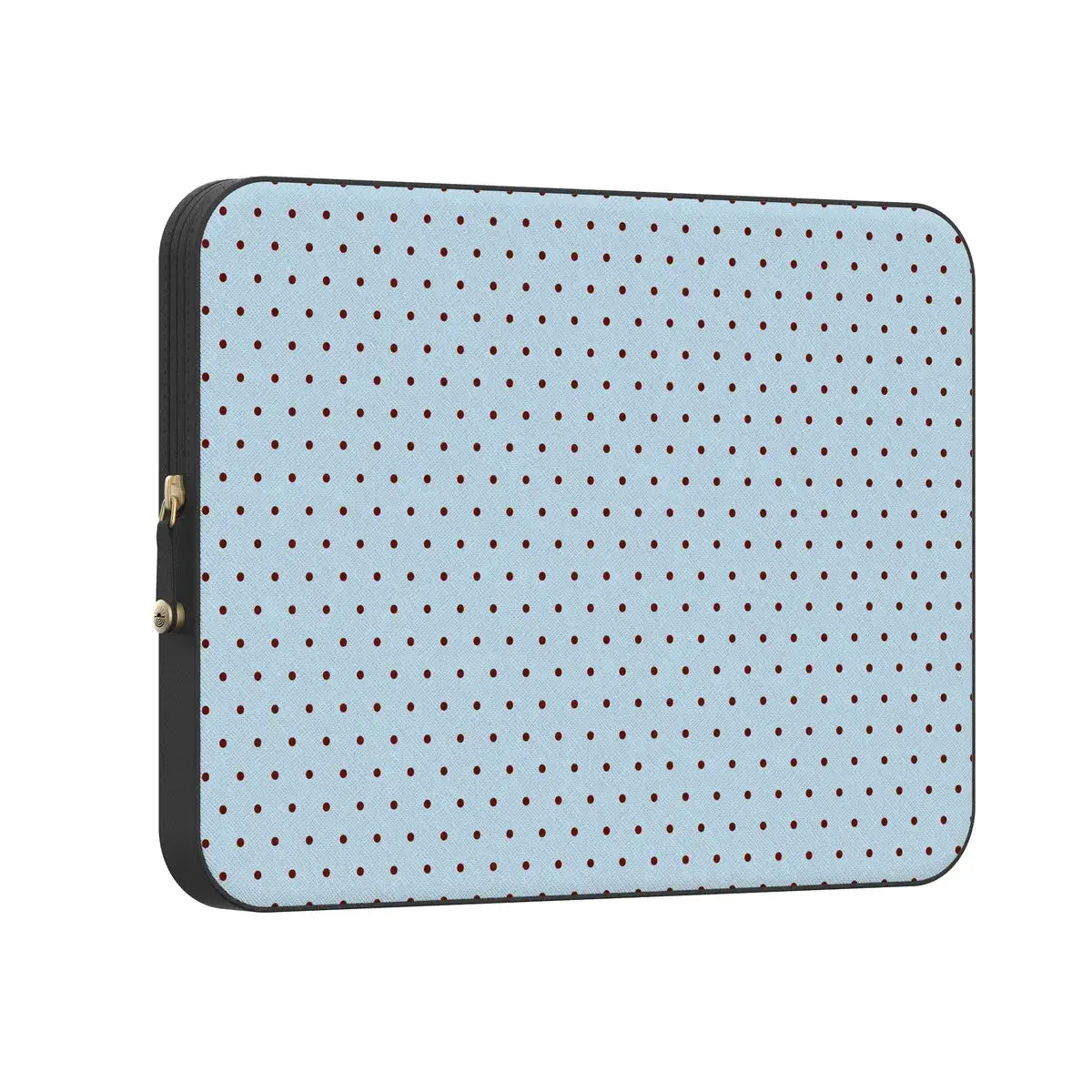Casely MacBook Laptop Sleeve Case | On the Dot | Blue Polka Dot