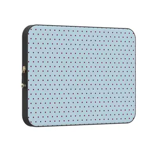 Casely MacBook Laptop Sleeve Case | On the Dot | Blue Polka Dot