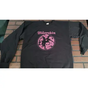 Maneskin Band Crewneck Sweatshirt - Black & Pink Graphic ~Never Worn~ M XL 2XL