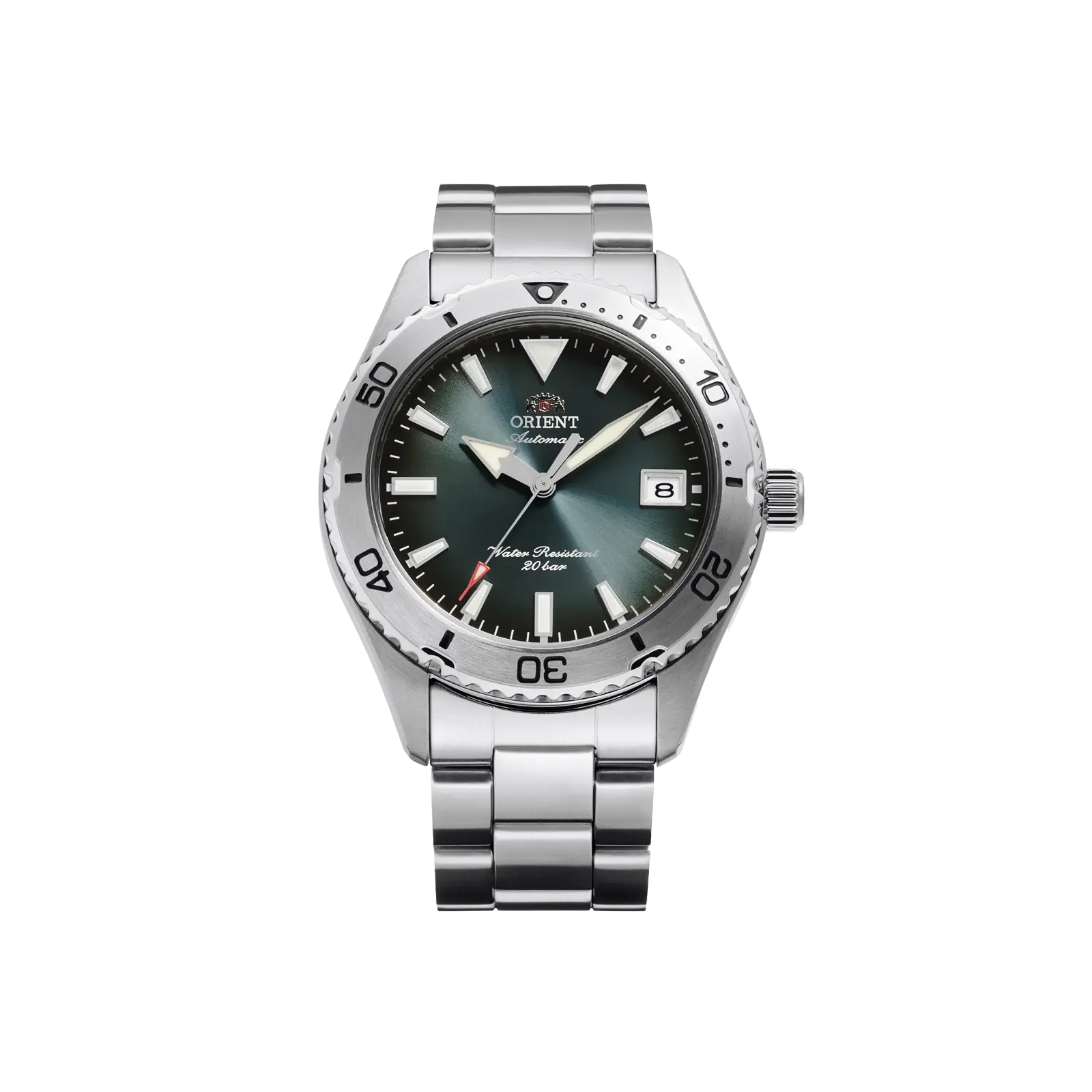 Orient AC0Q Diver II | 200m Diver Style Automatic Watch | 40mm Stainless Case | Sapphire Crystal | Green Dial |, RA-AC0Q13E30B