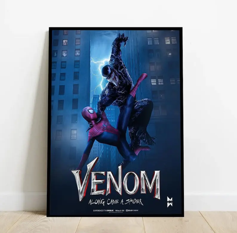 Along Came A Spider Vennom 3 2024 Poster 