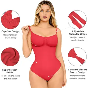 Thong Shapewear Open Seamless Waist, Belly and Hip Lift onesie body  shapewear