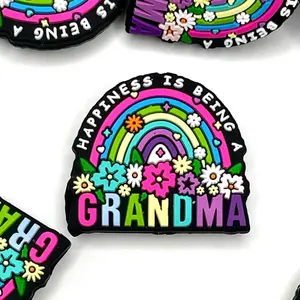 1pc Happiness is Being a Grandma Silicone Focal Beads - Beading & Crafting DIY Supplies - Beaded Pen Crafts