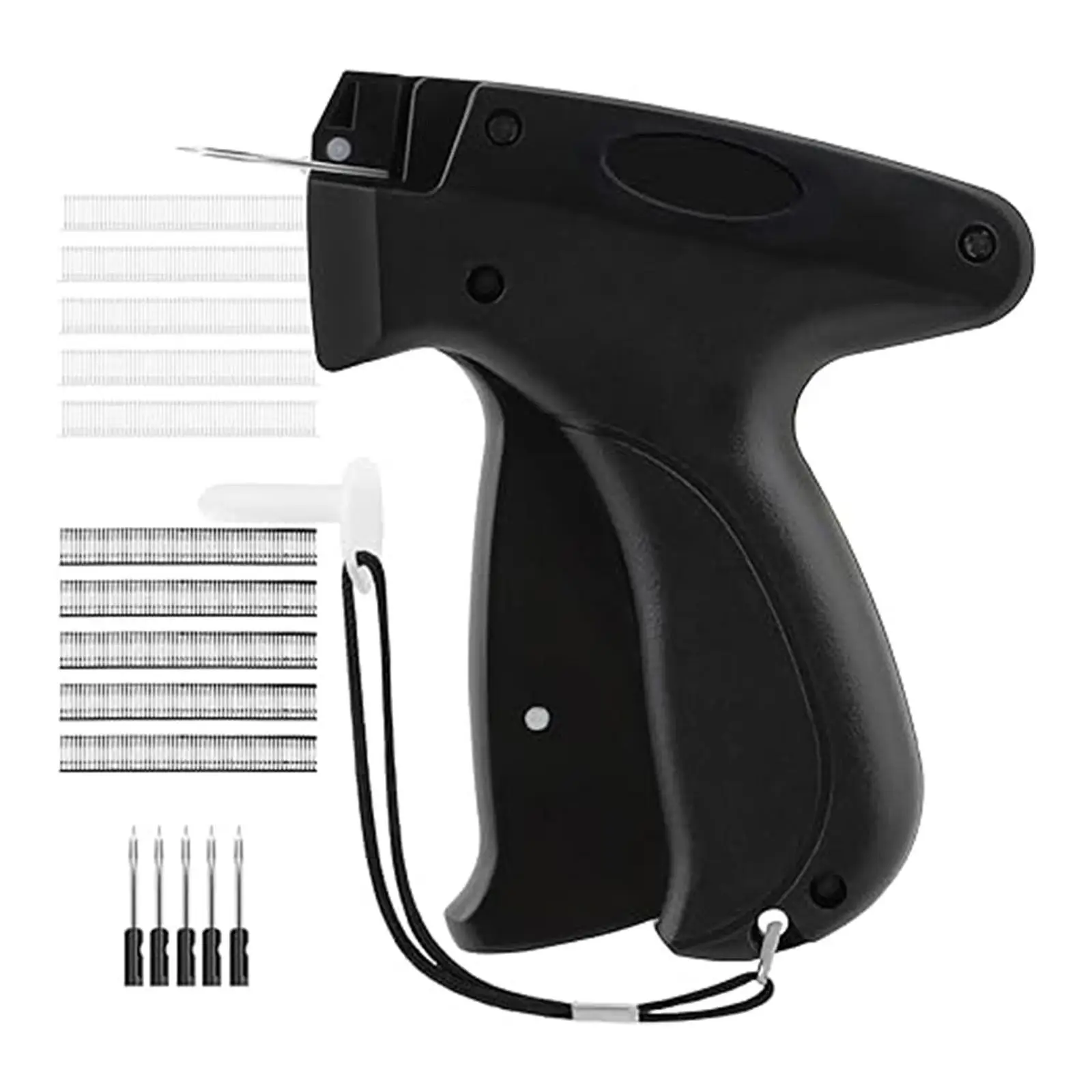 Quick Clothing Fixer, 1 Set Sewing Machine Auxiliary Tool, Quilt Tacking Gun, Mini Stitch Hemming Gun for Clothes, Micro Tagging Stitch Tool for Cloth