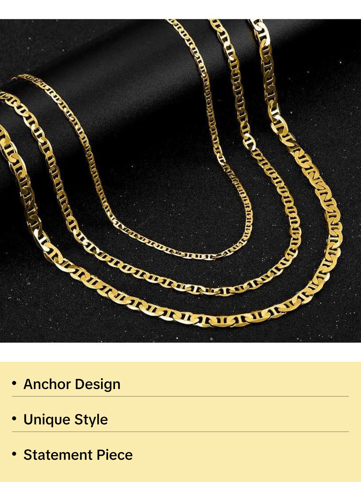 Anchor Chain Necklace