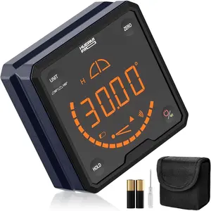 Digital Angle Gauge Angle Finder Level with V-Groove  Base&Backlit LCD Angle Ruler  Table  Bevel Gauge tractor Inclinometer for Construction, Woodworking, Machinery