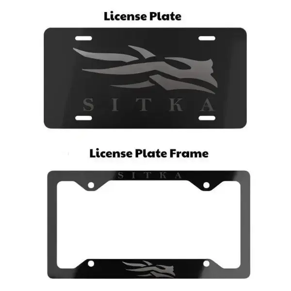 [ BEST SELLER ] [ Best 2026 ] GEAR License Plate & Plate Frame Car Decor Accessories US Market Unique Personalized Design Enhances Aesthetic Appeal Easy Install - Tag For Car - Car Accessories