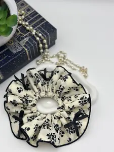 R&L Scrunchies for Women - Elegant Hair Tie, Vintage and Sophisticated Design, Ideal for Everyday Use silk scrunchies