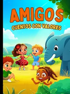 Cuentos con valores: Amigos, cuentos ilustrados sobre la amistad, la empatía y la diversidad para niños de 3 a 6 años (Spanish Edition)