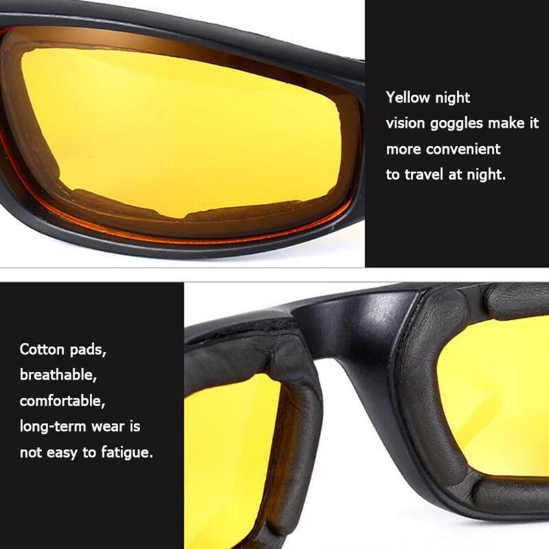 3-pack tactical goggles for women, impact-resistant eyewear for outdoor sports. Ideal for cycling, CS games, or any intense activity. Windshield protection, stylish design, and comfort for extended use