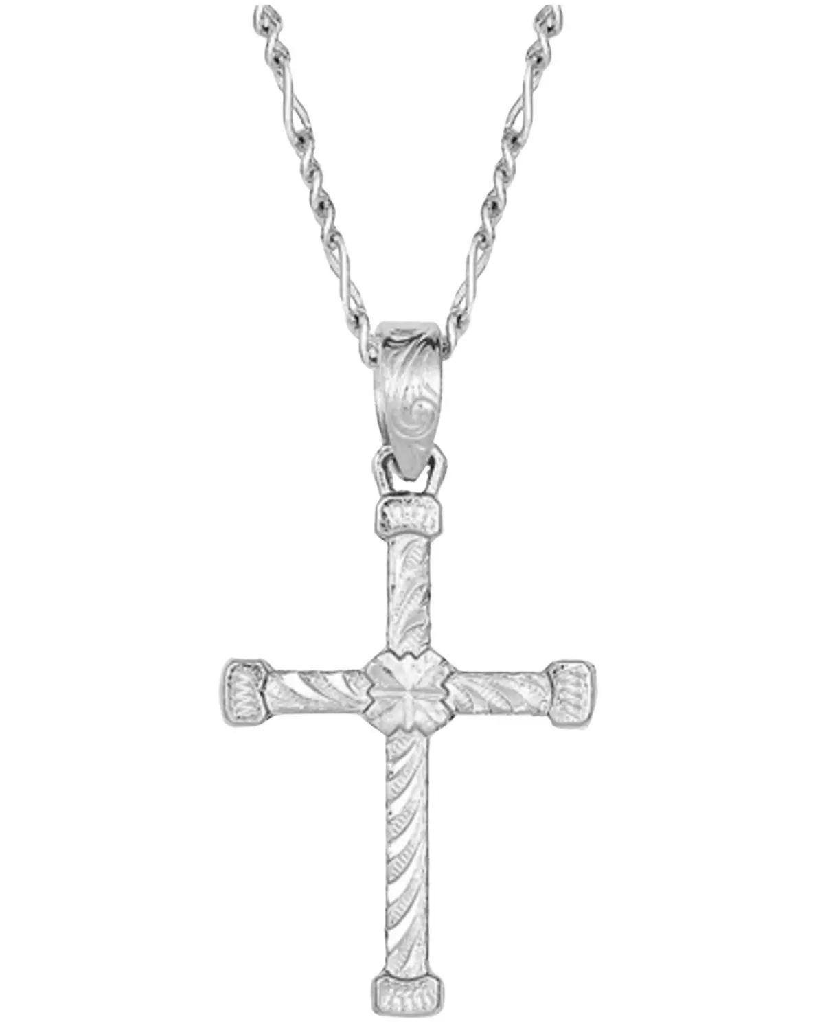 Montana Silversmiths Women's Women'S Binding In Faith Cross Necklace - Nc4915
