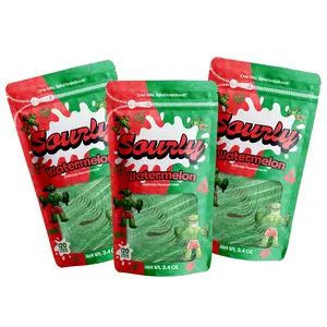 Watermelon Sour Strips Pack of 6