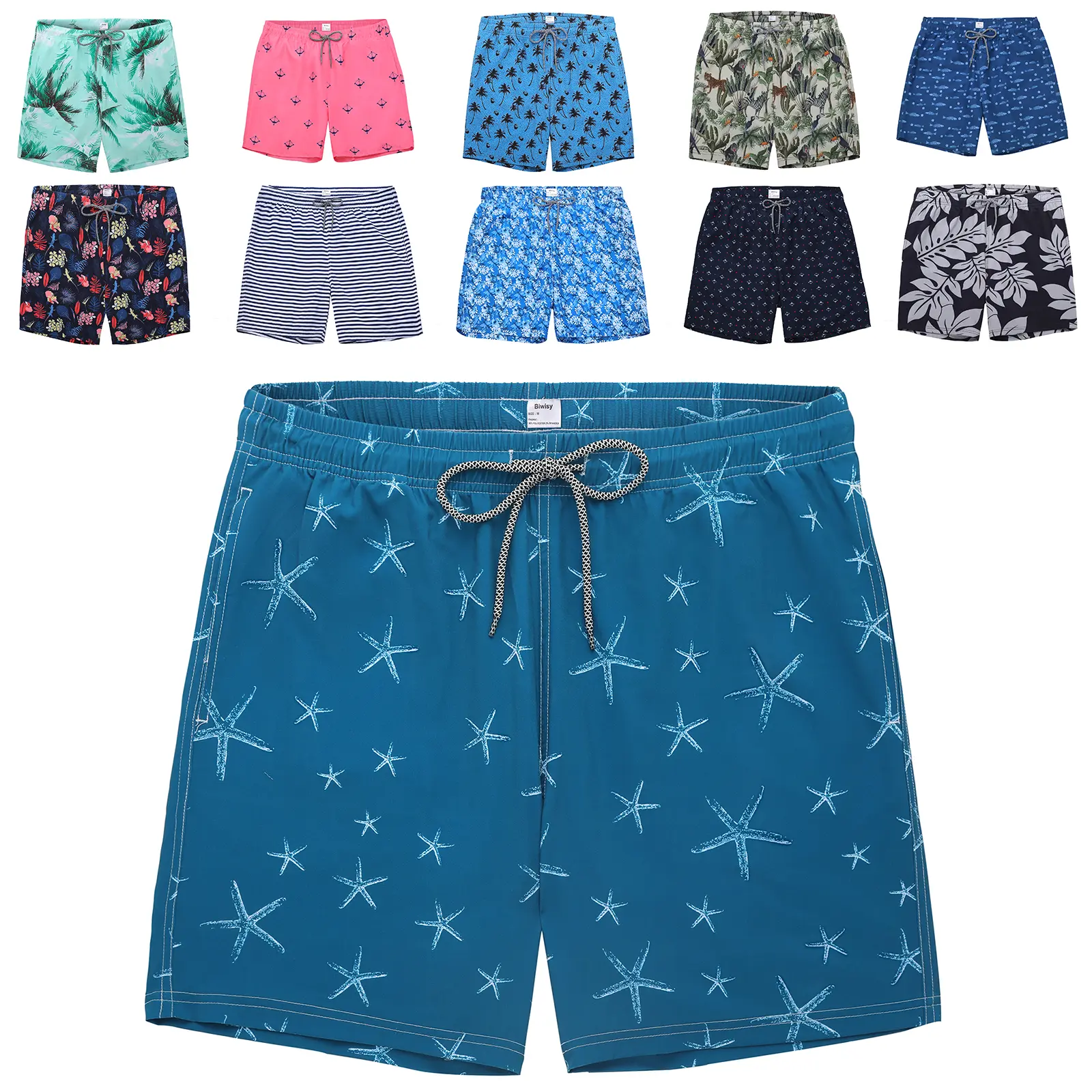 Mens Swim Trunks Quick Dry Swim Shorts Beachwear for Men Summer Holiday Mens Swim Trunks Quick Dry Swim Shorts Beachwear for Men Summer Holiday