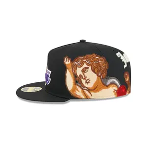 Summer Baseball Cap Snapback Youth Gift Basketball Football Cotton Duck Tongue Wings Embroidery Unisex Non-adjustable Fit