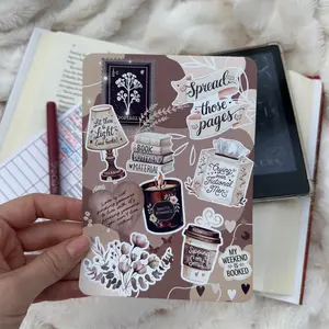 Cream Book Dream Paperwhite Kindle Insert - For Book Lovers