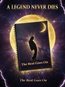 Silhouette Dancer 'The Beat Goes On' Spiral Notebook | Ruled Journal