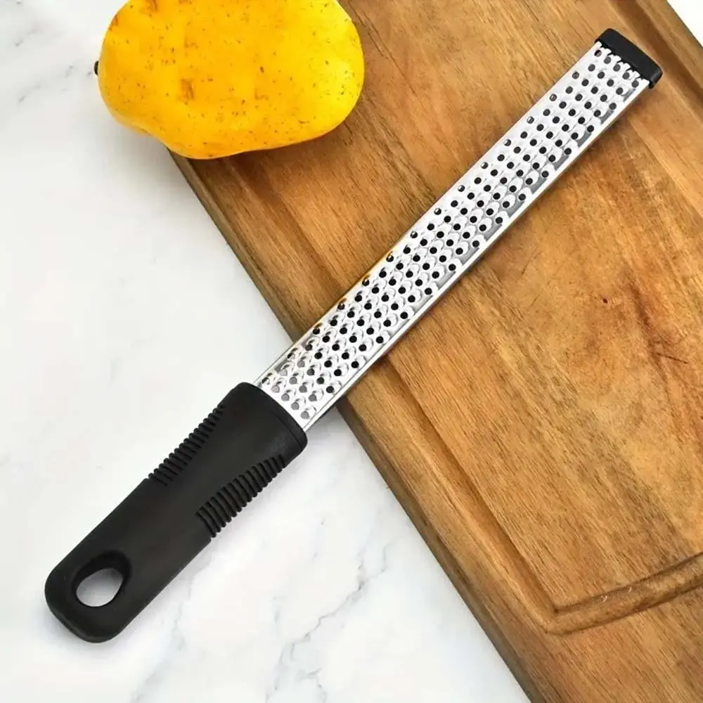 Stainless Steel Lemon Zester & Cheese Grater, 2 Counts Multifunctional Manual Ginger Shredding Tool, Vegetable Slicer Shredder, Creative Kitchen Gadget for Home Cooking, Vegetable Fruit Utensils, Durable Vegetable Slicer, Vegetable Cutter