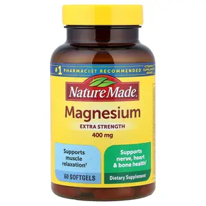 Nature Made Magnesium, 400 mg, 60 Softgels
