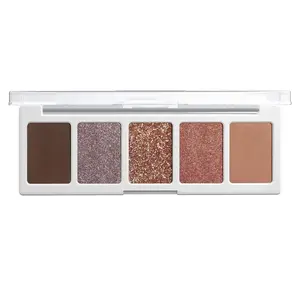 Color Icon Eyeshadow Makeup 5 Pan Palette, Matte, Shimmer, Metallic - Pink Camo-flaunt - Cosmetic