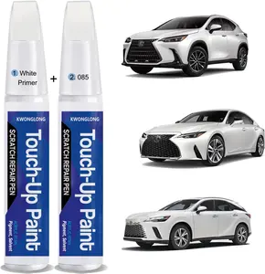 Eminent White  Car TouchUp Paint Compatible with Lexus, in Car Paint Scratch Repair Kit, Quick & Easy Solution to Repair