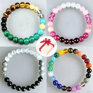 4 PCS Money Attraction Bracelets Aventurine Tiger Eye Stone Wealth Money Bracelet Gemstone Beaded Stretch Bracelet Friendship Bracelet Protection Bracelet Good Luck Feng Shui Bracelet Handmade Fashion Green Crystal Jewelry for Women Encouragement Gift
