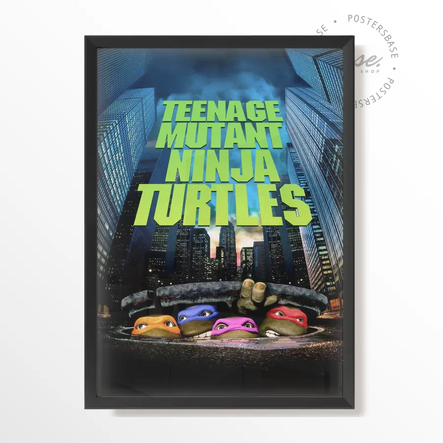 (Poster) Teenage Mutant Ninja Turtles Poster Anime Vintage Wall Art, Gift for Maang Fans