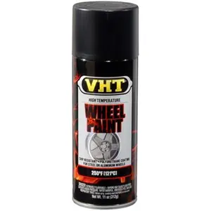 Vht SP183 Wheel Paint Can - 11 Oz.- Satin Black