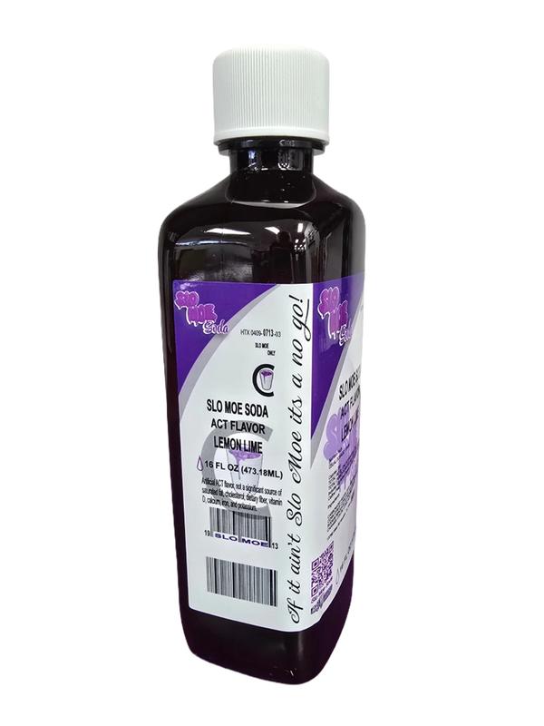 Lemon Lime w/ Act Flavor Soda - 16oz Pint Series