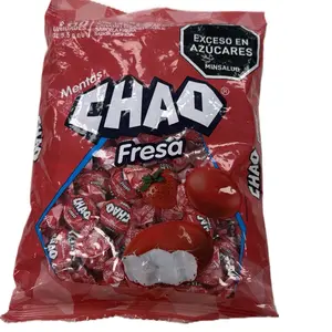1 Bolsa de Caramelos Chao Sabor Fresa 100und
